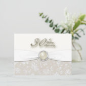 30周年結婚記念日招待状 招待状 (スタンド正面)