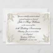 30周年結婚記念日招待状 招待状 (裏面)