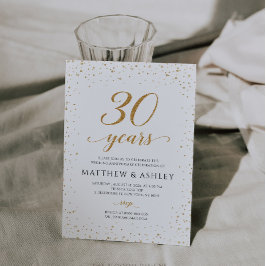 30周年結婚記念日招待状 - GAC24b 招待状