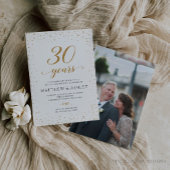 30周年結婚記念日招待状 - GAC24b 招待状