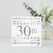 30周年結婚記念日 カード (スタンド正面)