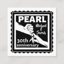 30周年結婚黒白ロマンチック