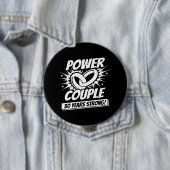 30周年記念カップル結婚した30年の力強さ 缶バッジ (インサイチュ)