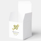 30周年記念ゴールデングレ結婚ーの夫婦 フェイバーボックス (オープン)