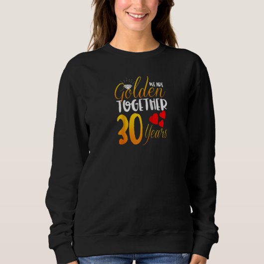 30周年記念ゴールデン30周年 スウェットシャツ (正面)