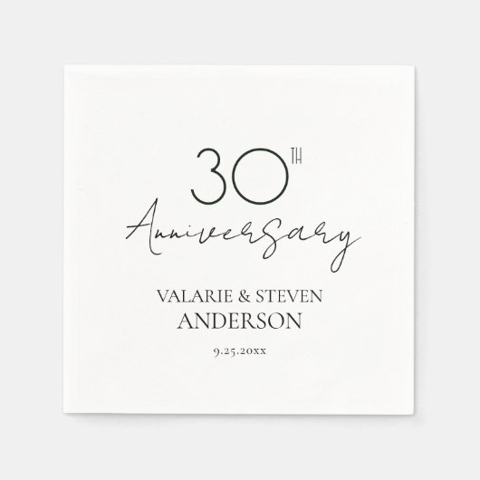 30周年記念ナプキミニマルンス スタンダードカクテルナプキン (正面)