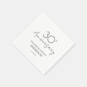 30周年記念ナプキミニマルンス スタンダードカクテルナプキン (角)