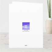 30周年記念パールハートトールビッグ カード (裏面)