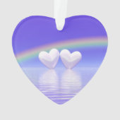 30周年記念パールハート オーナメント (裏面)