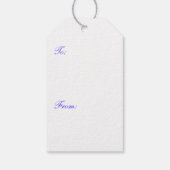 30周年記念パールハート ギフトタグ (裏面)