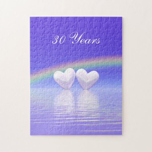 30周年記念パールハート ジグソーパズル (縦)