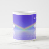 30周年記念パールハート ジャンボコーヒーマグカップ (正面)