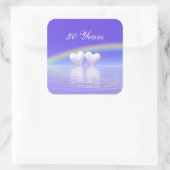 30周年記念パールハート スクエアシール (バッグ)