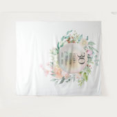 30周年記念フローラ真珠写真ブース背景 タペストリー (正面(横))