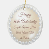 30周年記念伝統的贈り物で安い。 セラミックオーナメント (左)