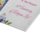 30周年記念修道院宗教生活をパーソナライズ カッティングボード (角)