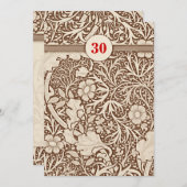 30周年記念招待状 招待状 (正面/裏面)