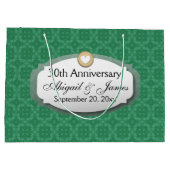 30周年記念結婚グリーンZ08 ラージペーパーバッグ (裏面)