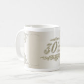 30周年記念結婚マグカップ コーヒーマグカップ (正面左)