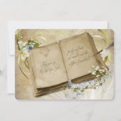 30周年記念結婚ヴィンテージの発願 招待状 (正面)