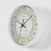 30周年記念結婚壁時計 壁時計 (傾斜)