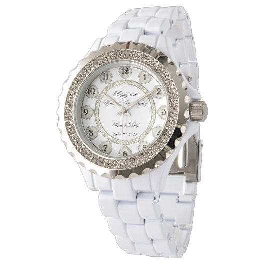 30周年記念結婚時計 腕時計 (アングル)