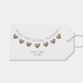 30周年記念結婚真珠ギフトラベル ギフトタグ