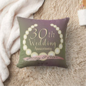 30周年記念結婚真珠 クッション (ブランケット)