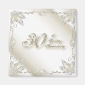 30周年記念結婚磁石 マグネット (正面)