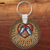 30周年記念結婚贈り キーホルダー (正面)