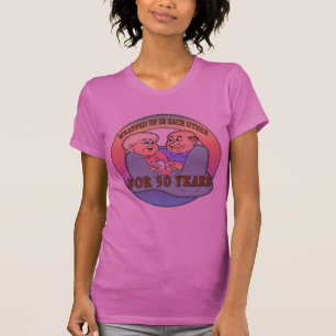 30周年記念結婚贈り Tシャツ
