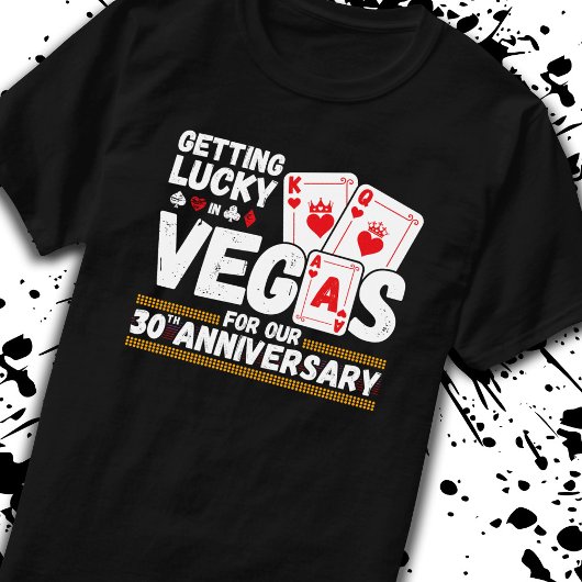30周年記念結婚- Cooles Las Vegas Trip Tシャツ