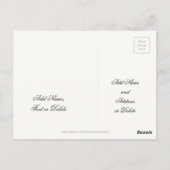 30周年記念金ゴールドタイポグラフィ ポストカード (裏面)