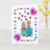 30周年記念 – パール カード (黄色い花)