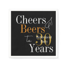 30周年退職パーティー乾杯とビール