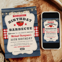 30周年BBQ誕生日サマー・バーベキュー・パーティー