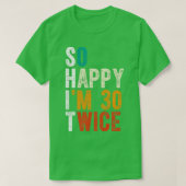 30回も嬉しい Tシャツ (デザイン正面)