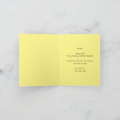 30回誕生日のグリーティングカーおもしろいド カード (内部)