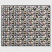 30平方フォトコラージュ ラッピングペーパー (フラット)