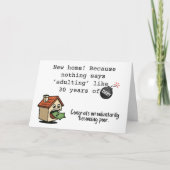 30年の借金のような不倫は何も言わない カード (正面)