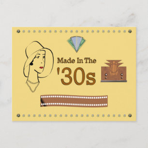 30年代に作られる ポストカード