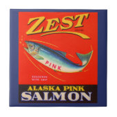 30年代の熱心のピンクのサケは分類できます タイル (正面)