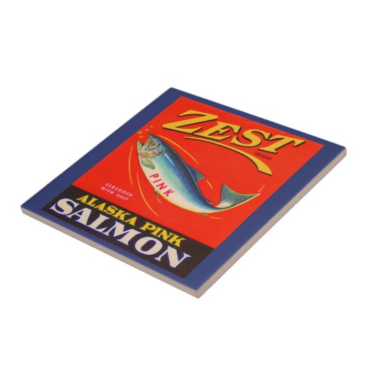 30年代の熱心のピンクのサケは分類できます タイル (側面)