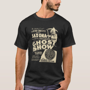 30年代の"幽霊ショー"の幽霊ショーポスターTシャツ Tシャツ