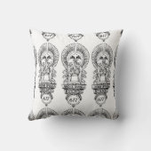 30年代のOviattの建物のロゴ クッション (裏面)