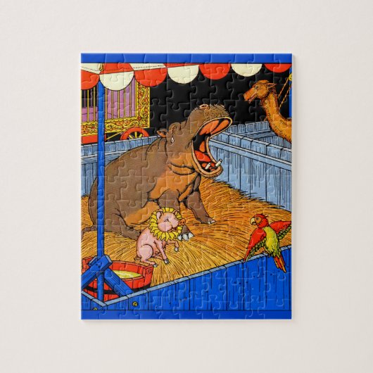 30年代叫ぶカバおよび友人 ジグソーパズル (縦)