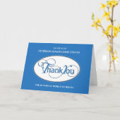 30年勤続記念日お礼 カード (黄色い花)