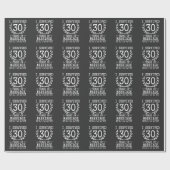 30年夫婦30結婚周年 ラッピングペーパー (フラット)