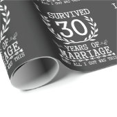 30年夫婦30結婚周年 ラッピングペーパー (ロールコーナー)