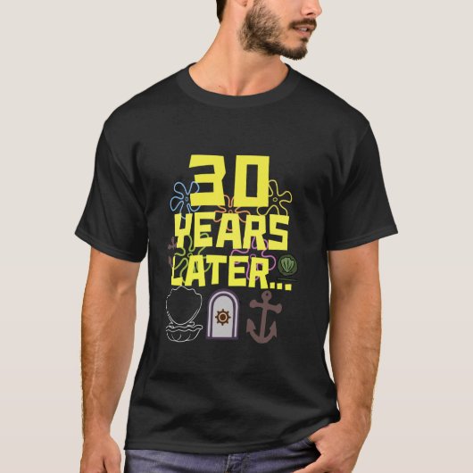 30年後30歳ミームおもしろい30歳 Tシャツ (正面)